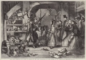 Miss Flite Introduces the Wards in Jarndyce to the 